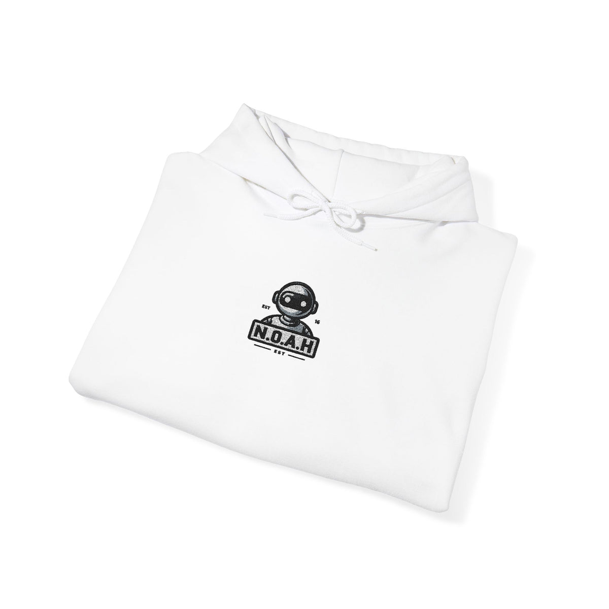 N.O.A.H™ Robot Head Hoodie — 'Space Cadet' Graphic Pullover
