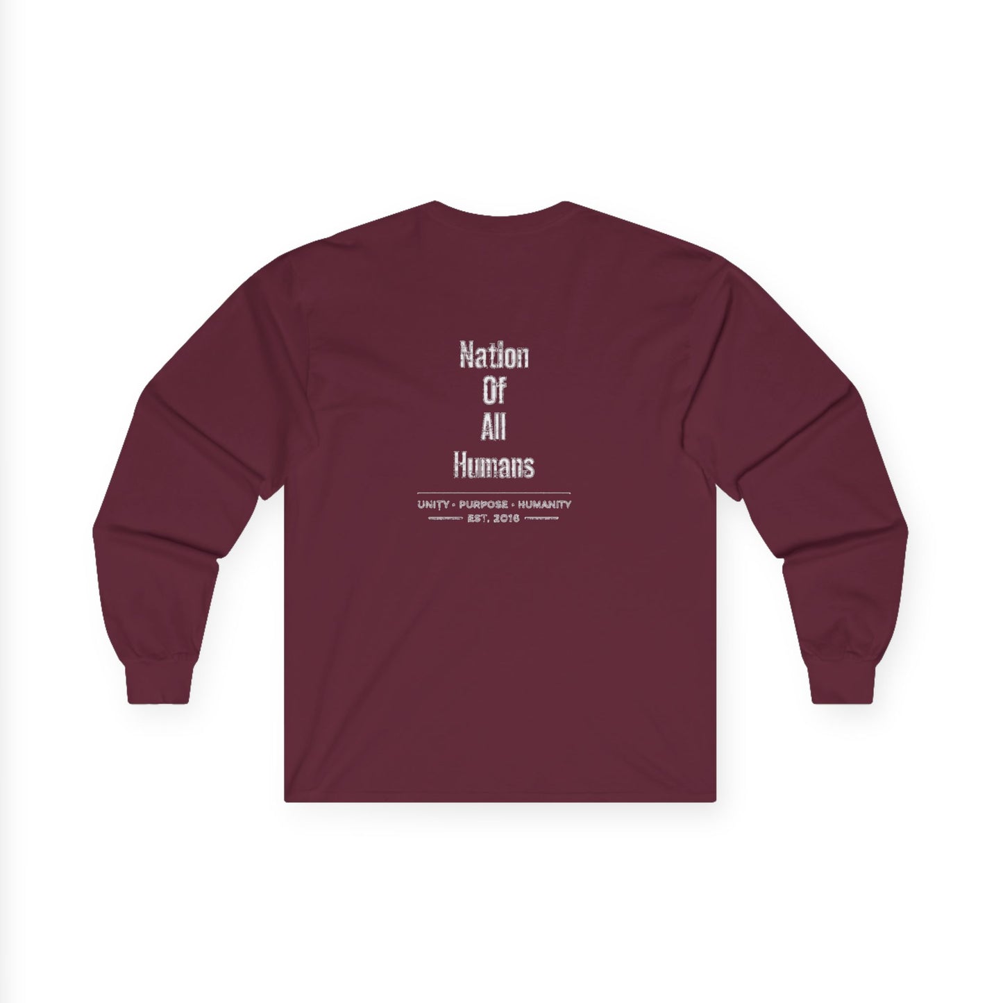 Robot Logo Long Sleeve Tee — N.O.A.H™ Tech Graphic Shirt