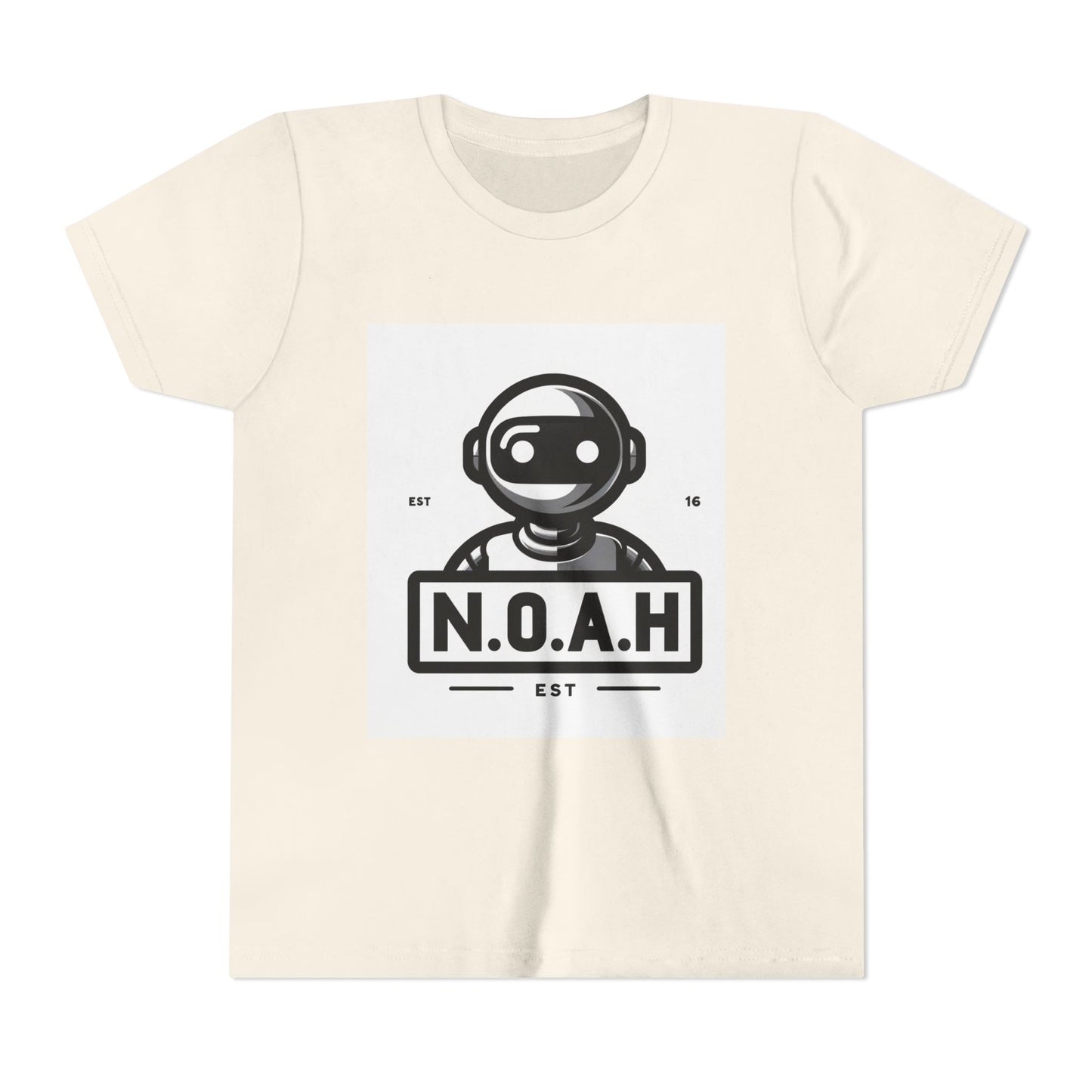 Kids Robot Head-N.O.A.H™ Graphic Youth Short Sleeve Shirt