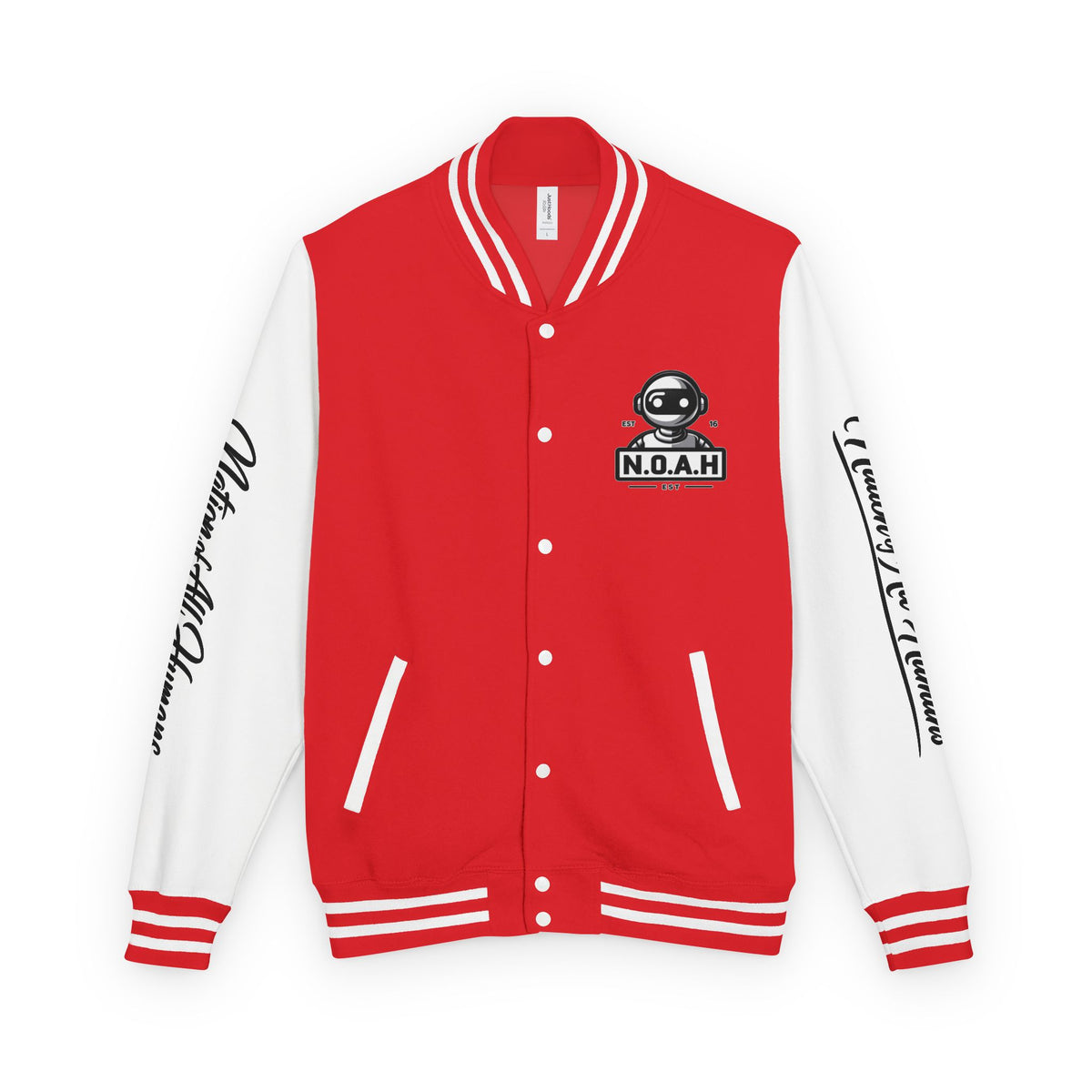 N.O.A.H™ Letterman Jacket — Nation of All Humans™ Varsity Jacket