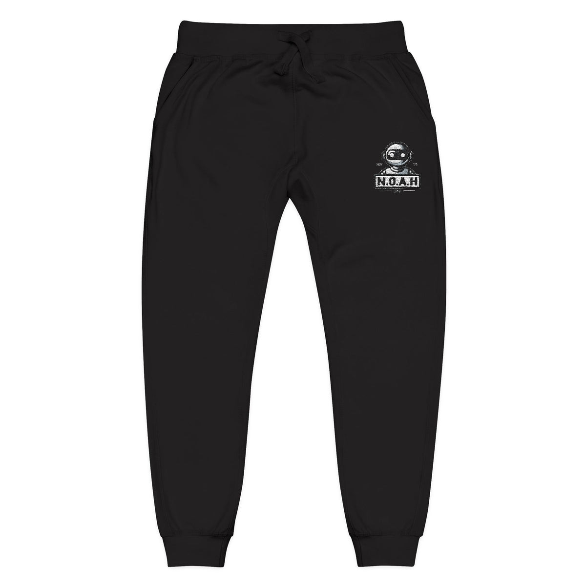 N.O.A.H™ Robot head Embroidery Fleece Sweatpants