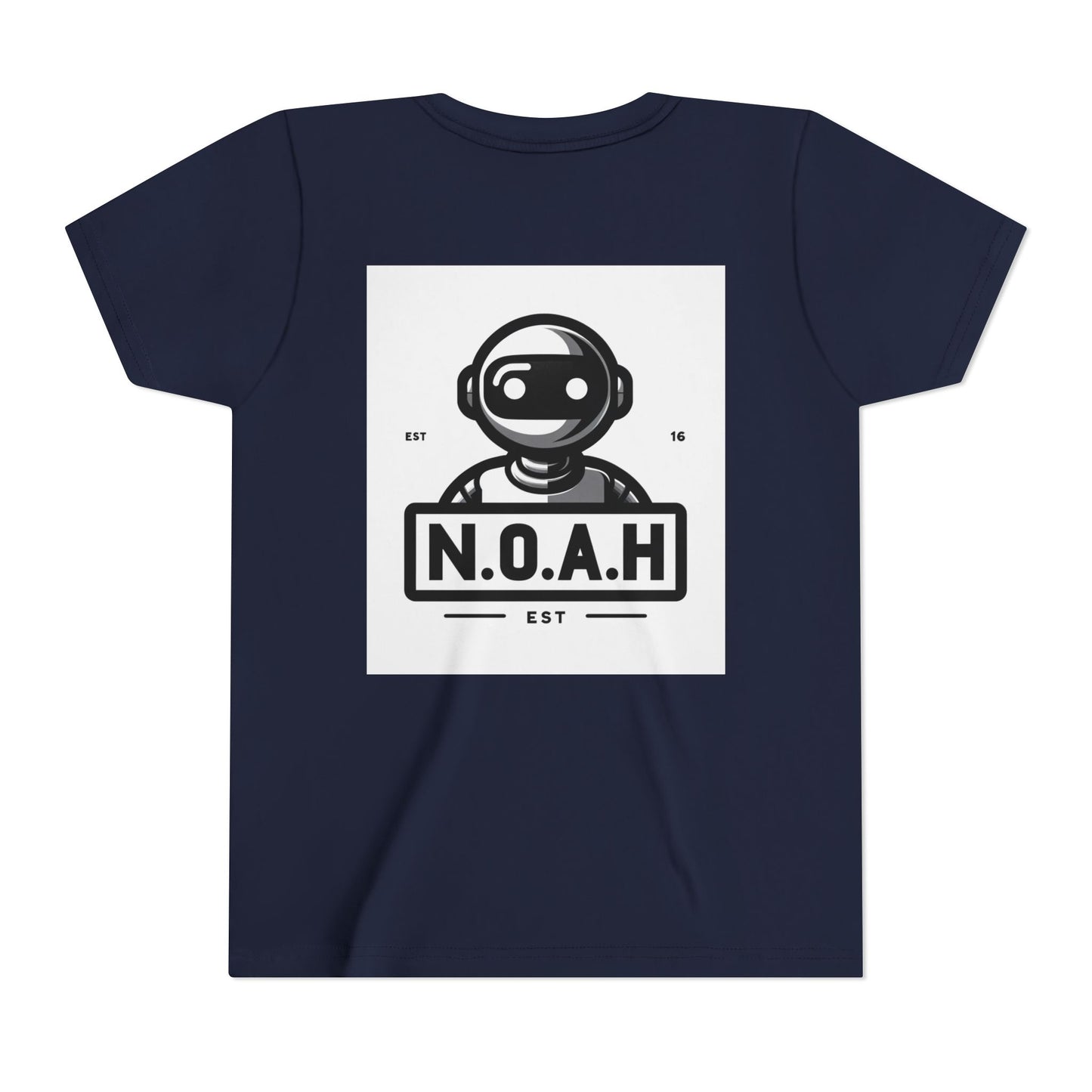 Kids Robot Head-N.O.A.H™ Graphic Youth Short Sleeve Shirt