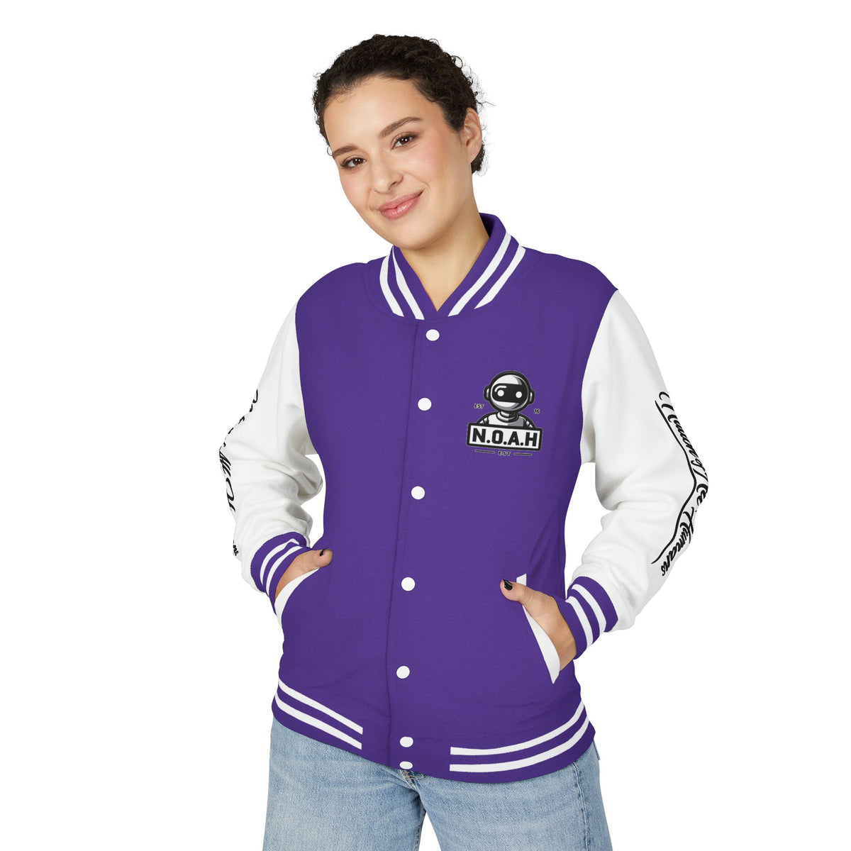 N.O.A.H™ Letterman Jacket — Nation of All Humans™ Varsity Jacket