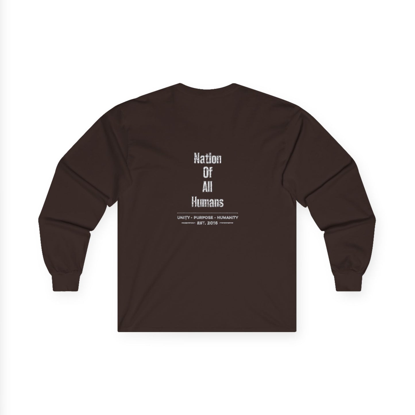 Robot Logo Long Sleeve Tee — N.O.A.H™ Tech Graphic Shirt