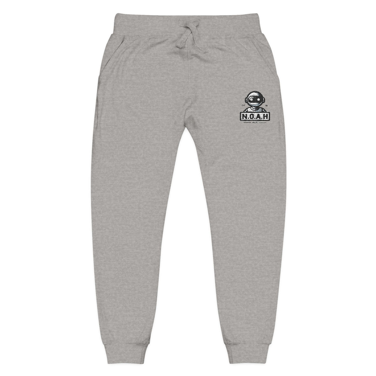 N.O.A.H™ Robot head Embroidery Fleece Sweatpants