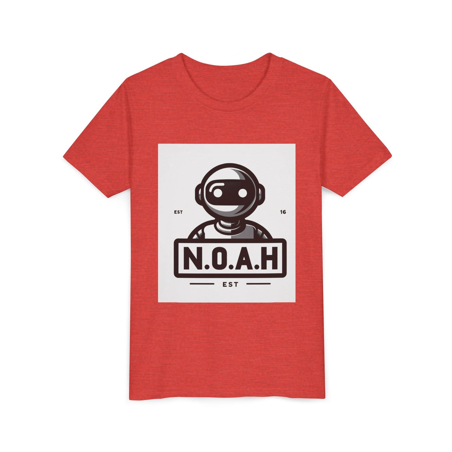 Kids Robot Head-N.O.A.H™ Graphic Youth Short Sleeve Shirt