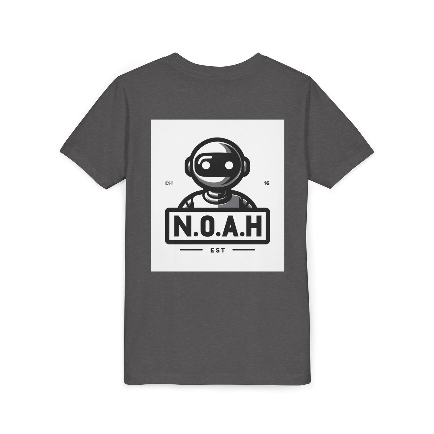 Kids Robot Head-N.O.A.H™ Graphic Youth Short Sleeve Shirt