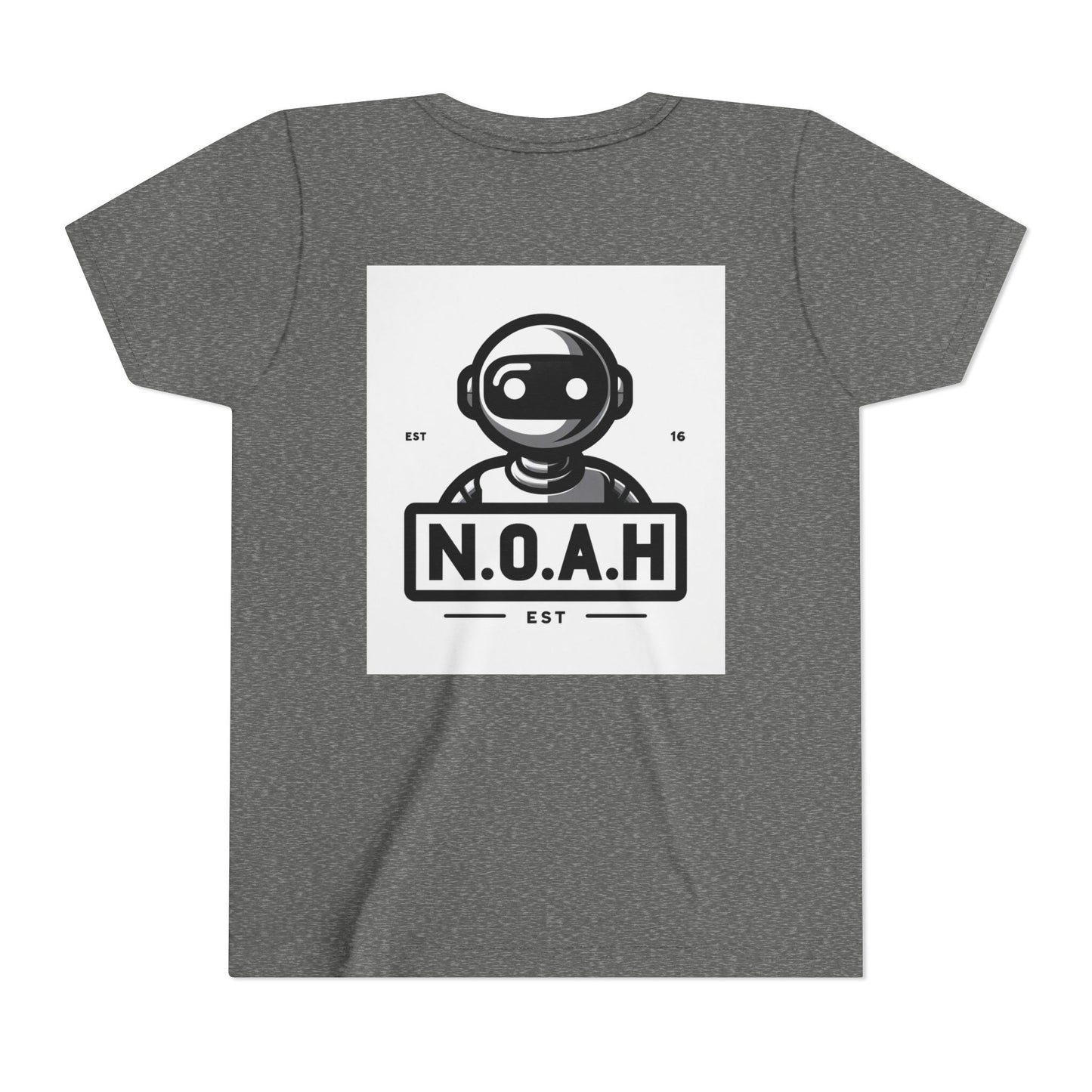 Kids Robot Head-N.O.A.H™ Graphic Youth Short Sleeve Shirt