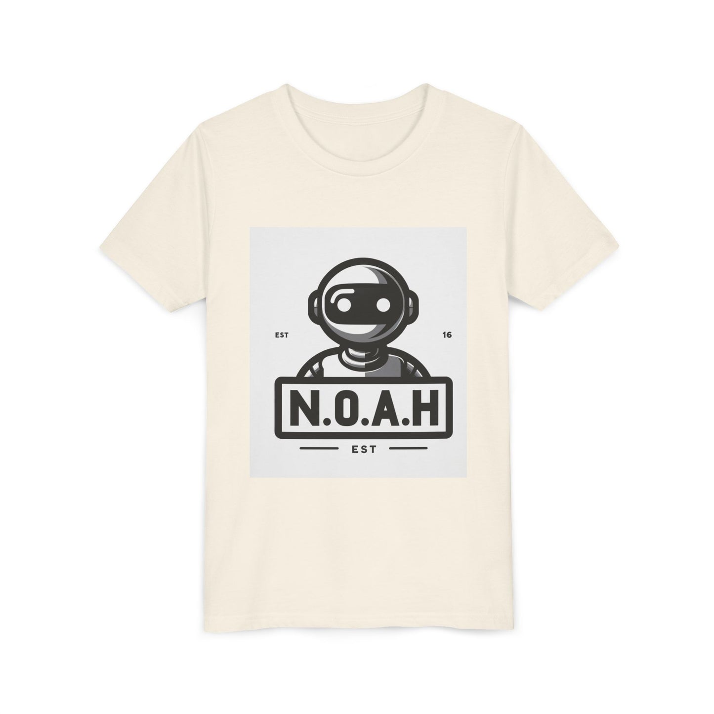 Kids Robot Head-N.O.A.H™ Graphic Youth Short Sleeve Shirt