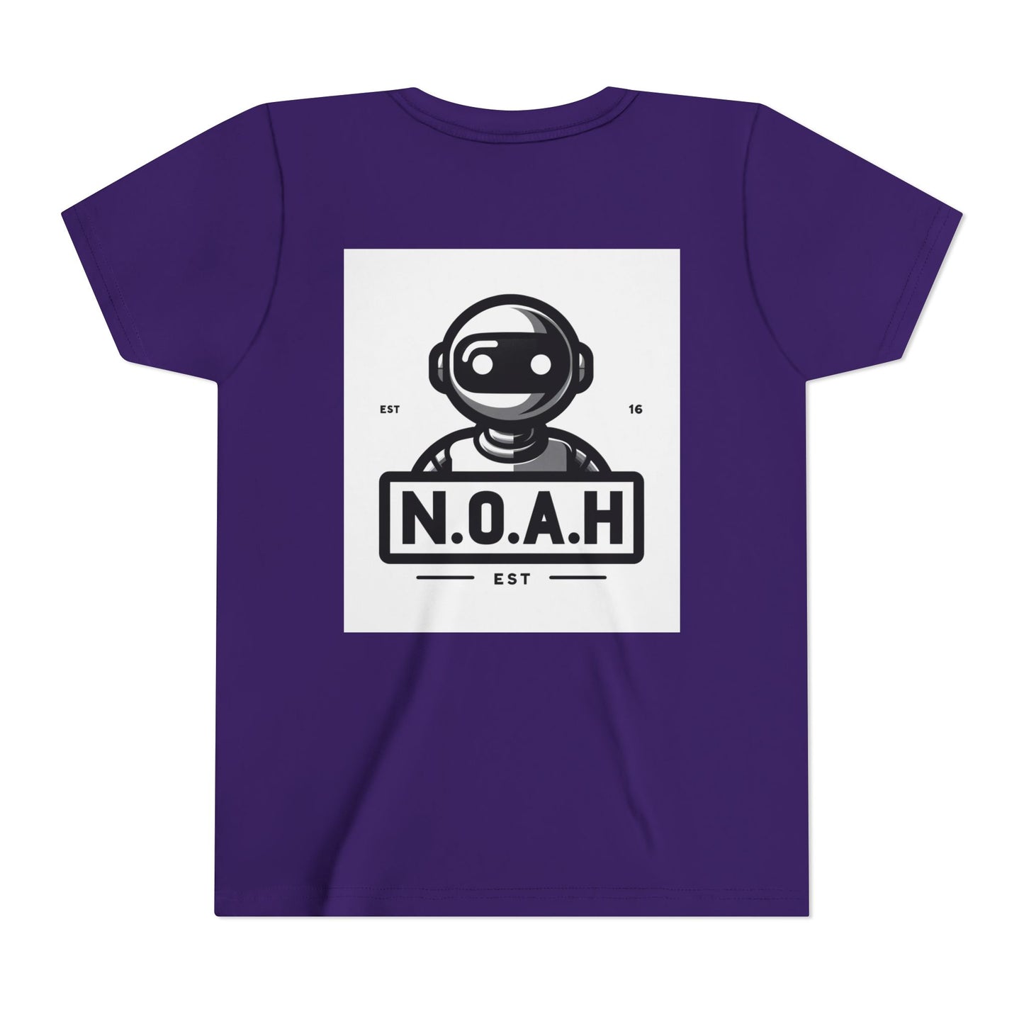 Kids Robot Head-N.O.A.H™ Graphic Youth Short Sleeve Shirt