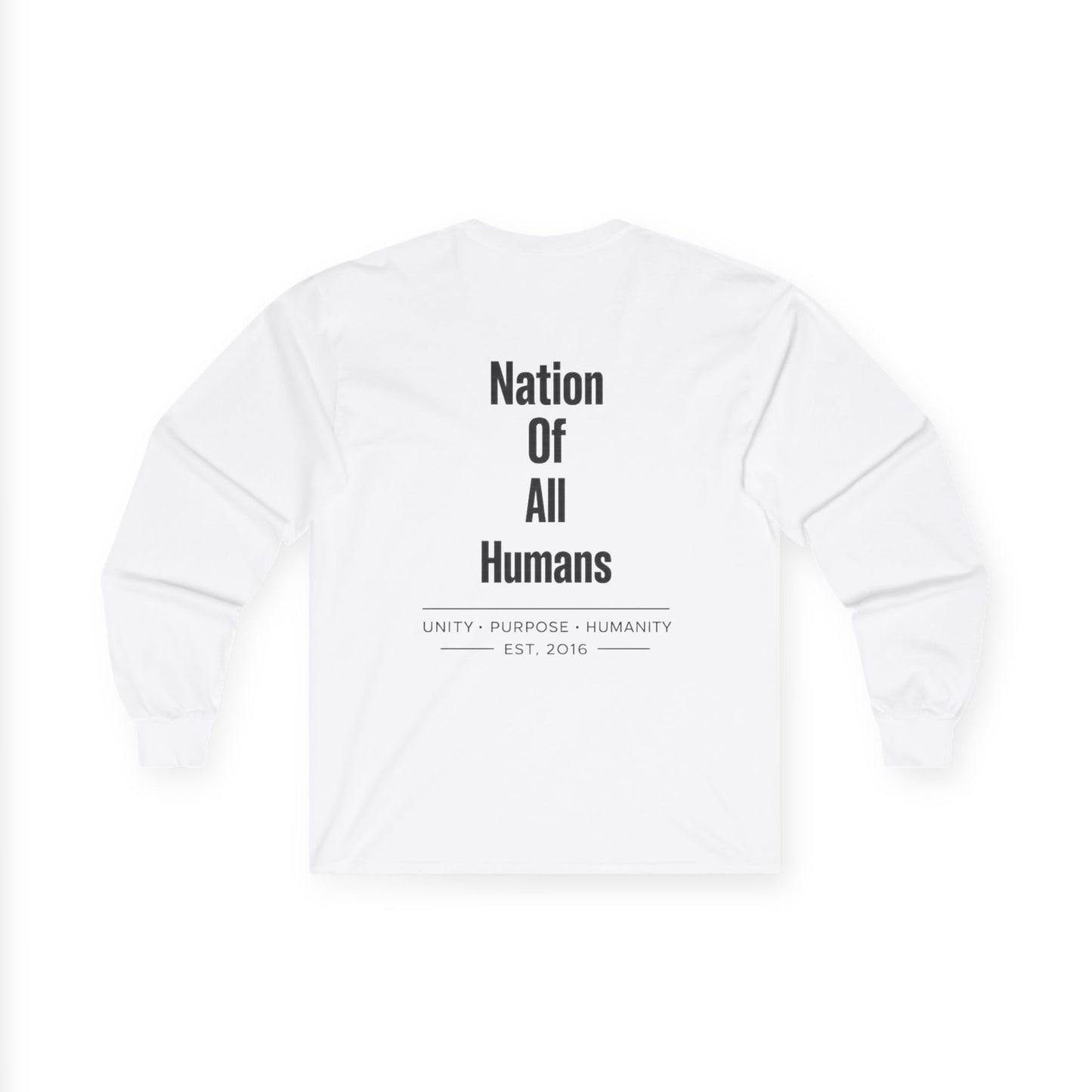 Robot Logo Long Sleeve Tee — N.O.A.H™ Tech Graphic Shirt