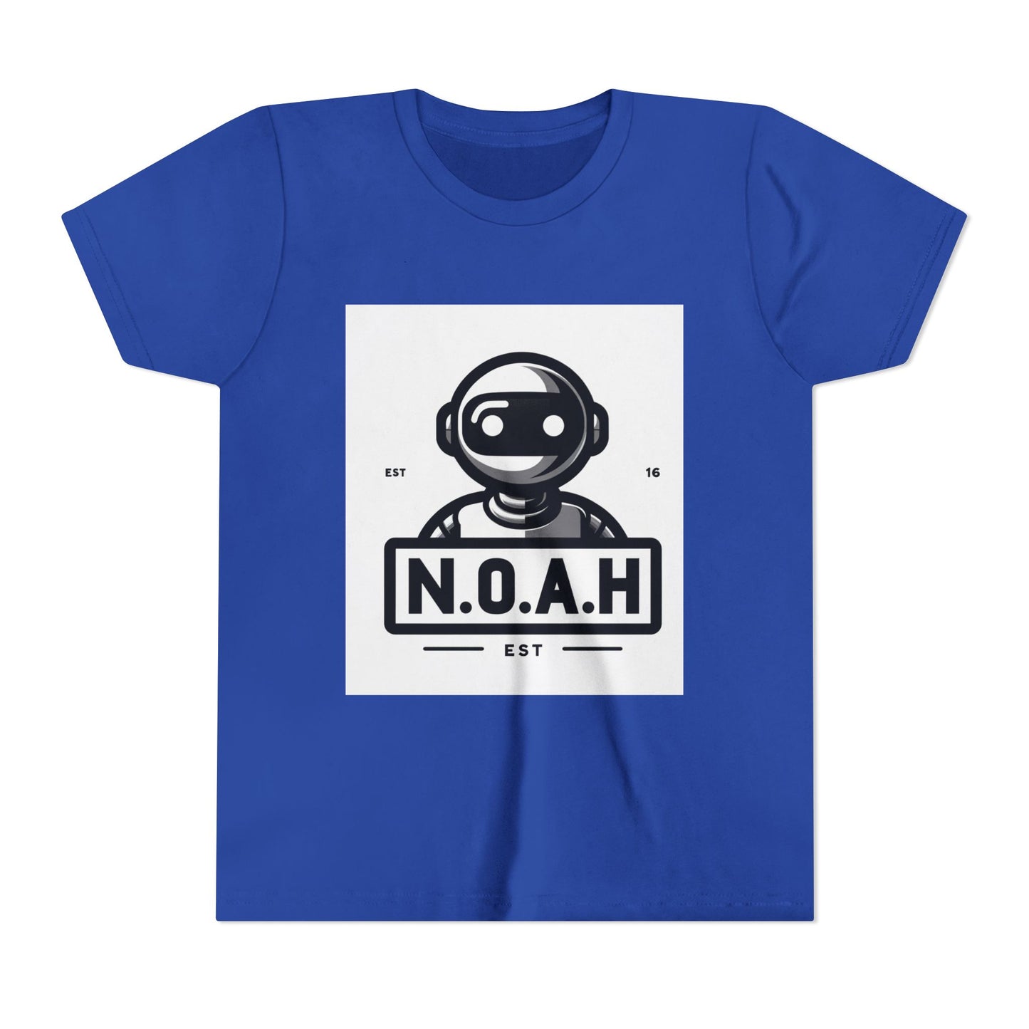 Kids Robot Head-N.O.A.H™ Graphic Youth Short Sleeve Shirt