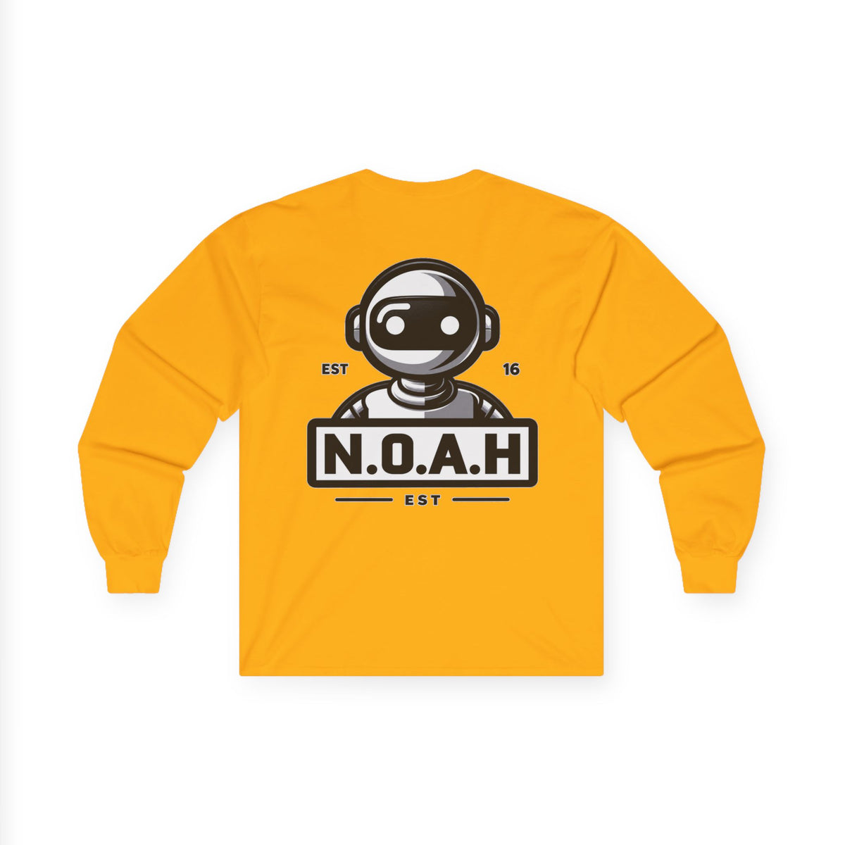 N.O.A.H™ Believer's Robot Long Sleeve Tee — #Onedayatatime Inspirational Shirt