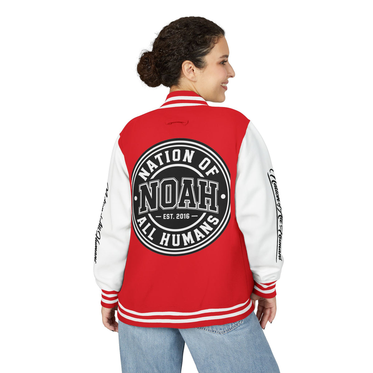 N.O.A.H™ Letterman Jacket — Nation of All Humans™ Varsity Jacket