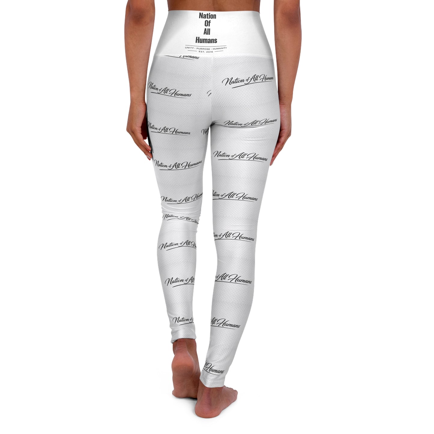 Nation of All Humans™ High Waisted Yoga Leggings