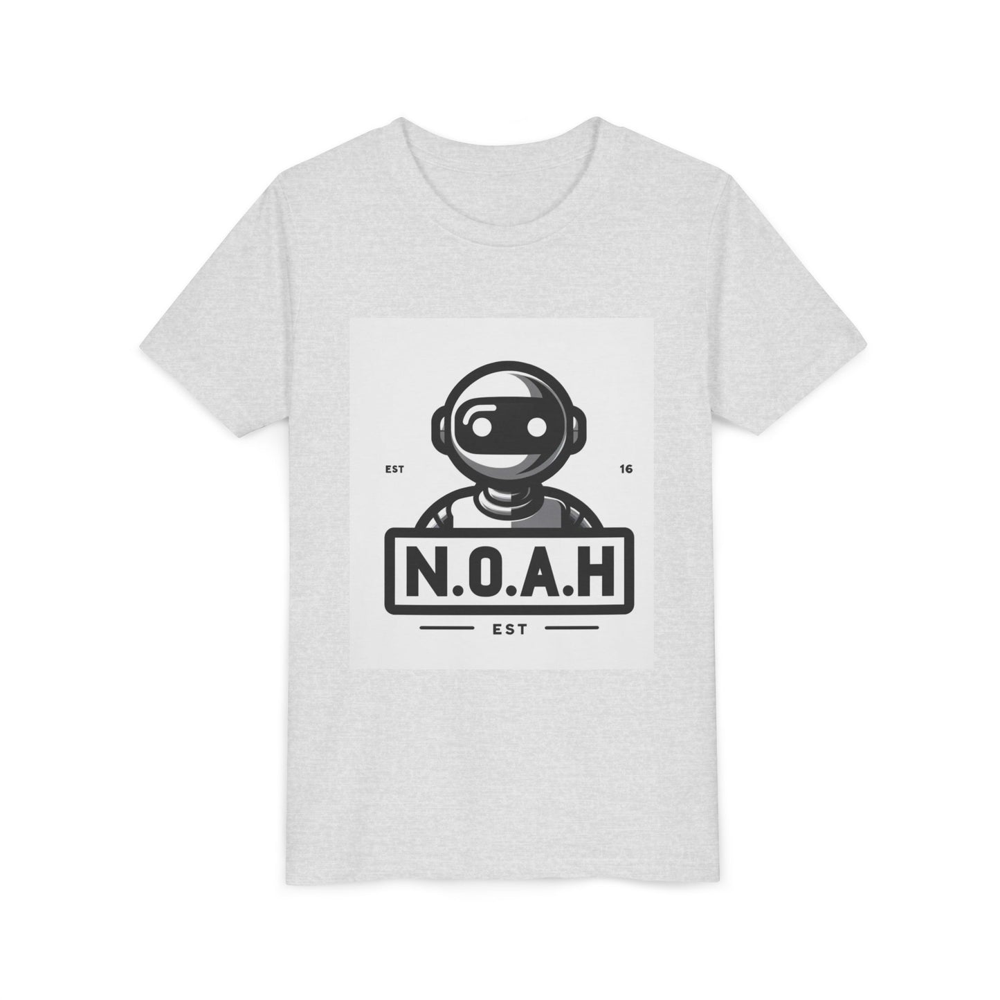Kids Robot Head-N.O.A.H™ Graphic Youth Short Sleeve Shirt