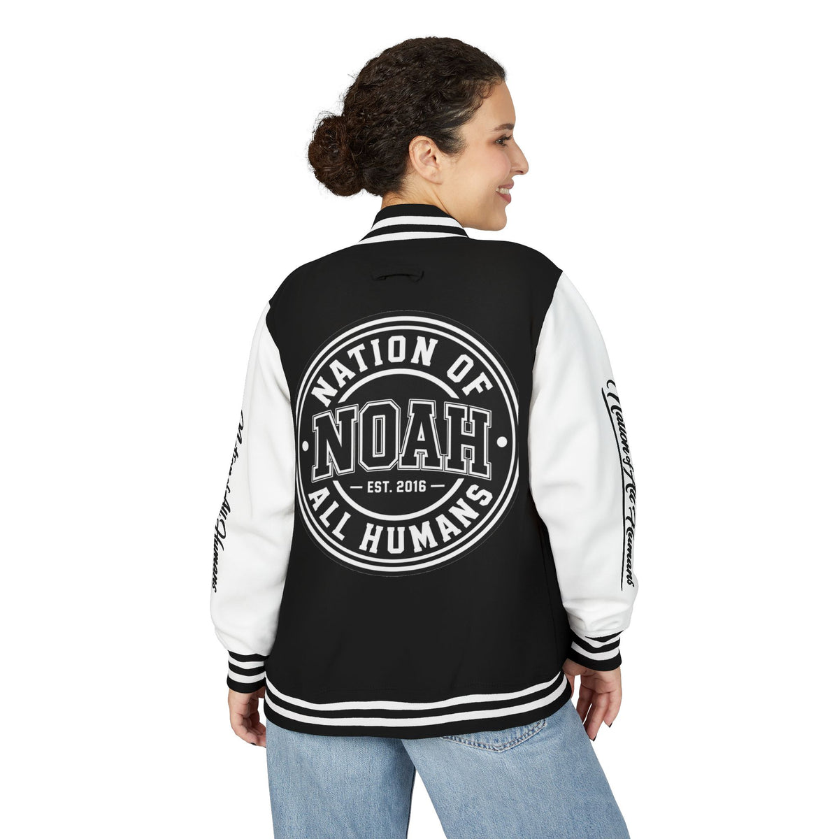 N.O.A.H™ Letterman Jacket — Nation of All Humans™ Varsity Jacket