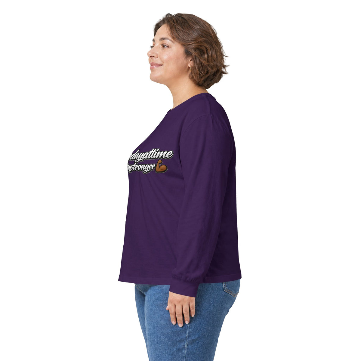 N.O.A.H™ Believer's Robot Long Sleeve Tee — #Onedayatatime Inspirational Shirt