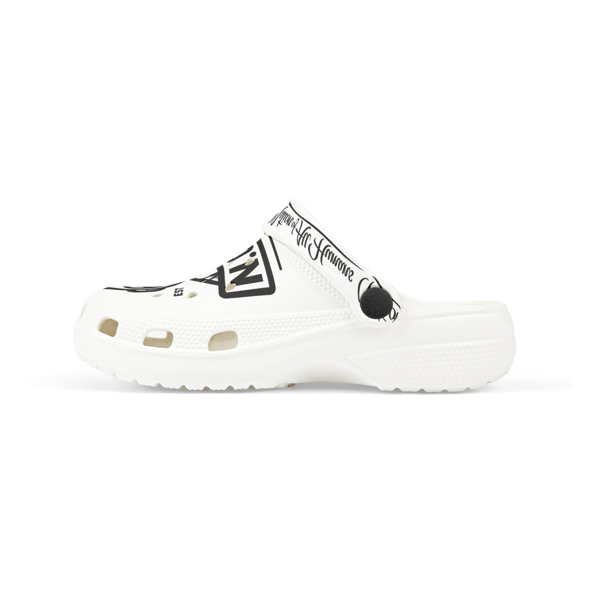 Kids Graphic Clogs —N.O.A.H™  Robot Logo EVA Foam Slip-Ons