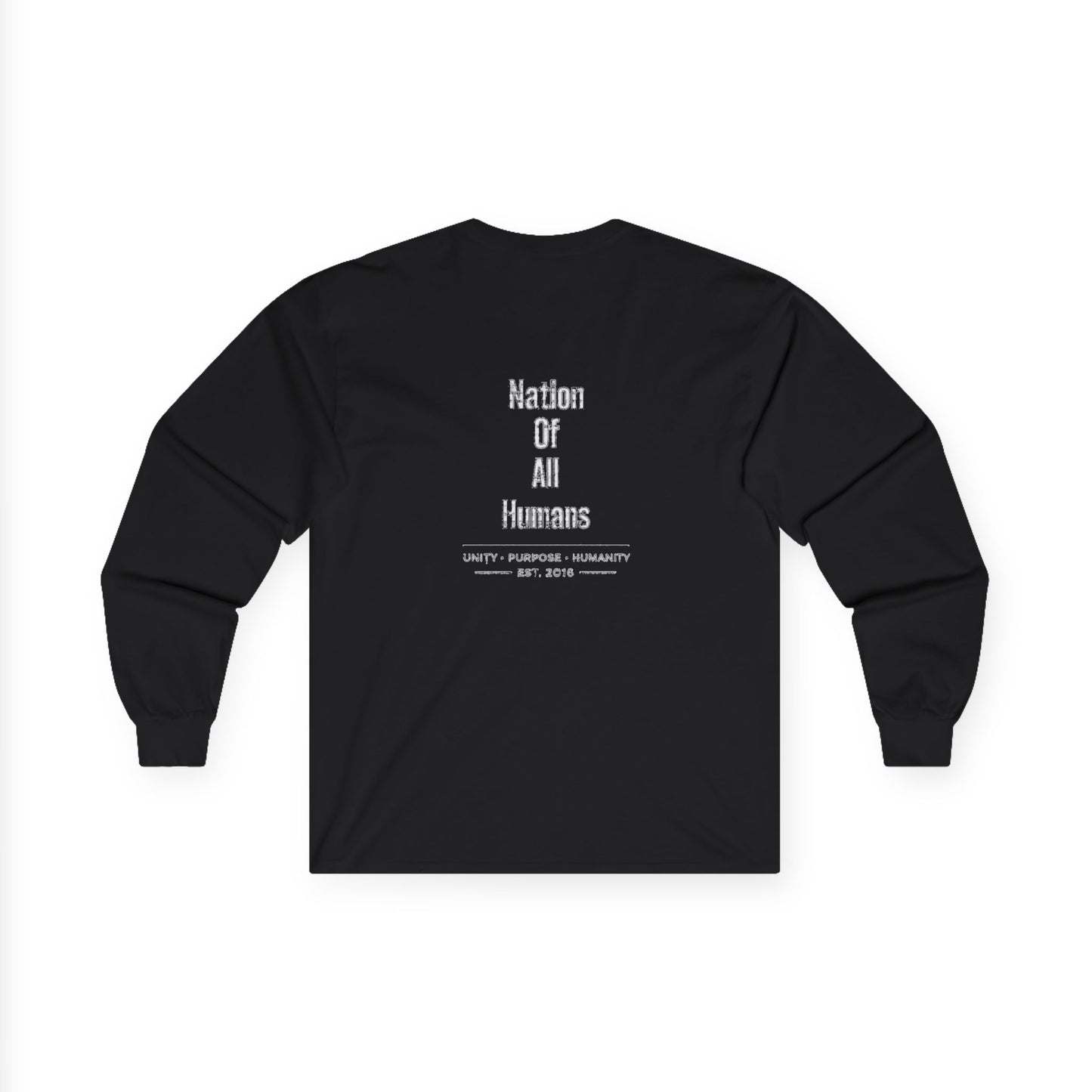 Robot Logo Long Sleeve Tee — N.O.A.H™ Tech Graphic Shirt