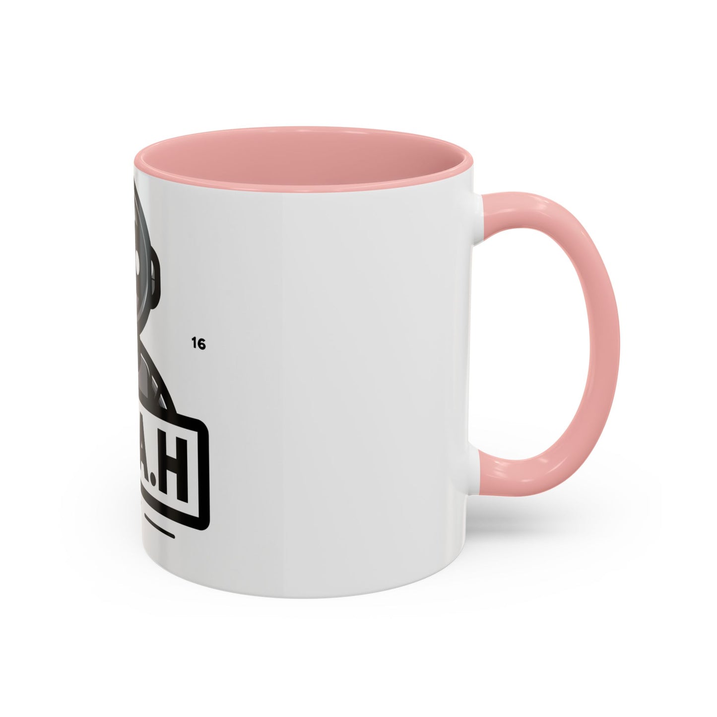 N.O.A.H™ Robot Accent Coffee Mug — Personalized Name Coffee Cup (11/15oz)