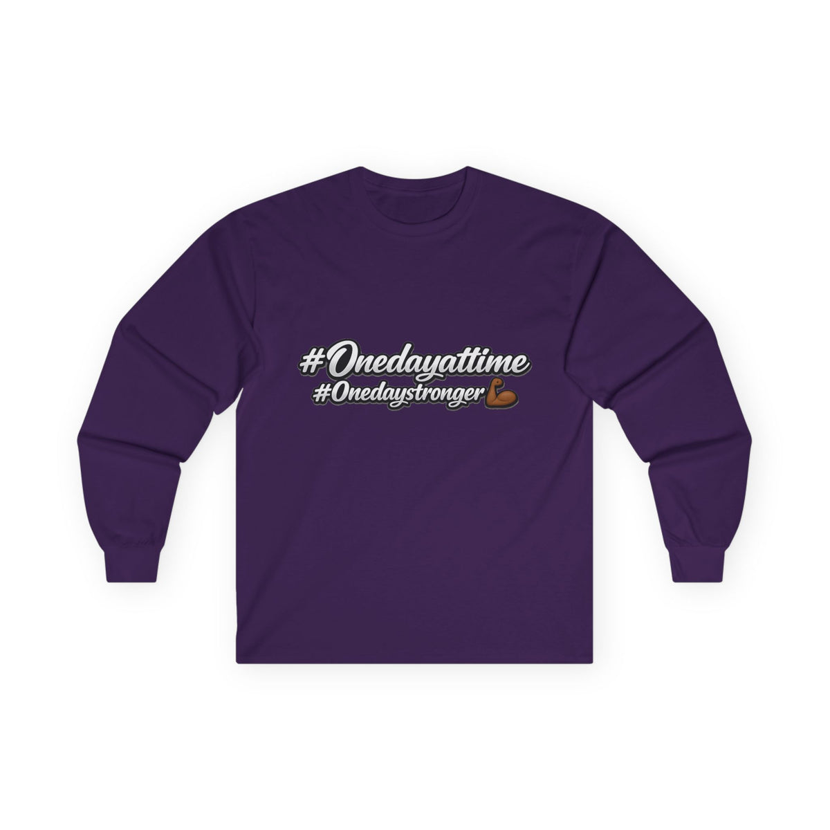 N.O.A.H™ Believer's Robot Long Sleeve Tee — #Onedayatatime Inspirational Shirt