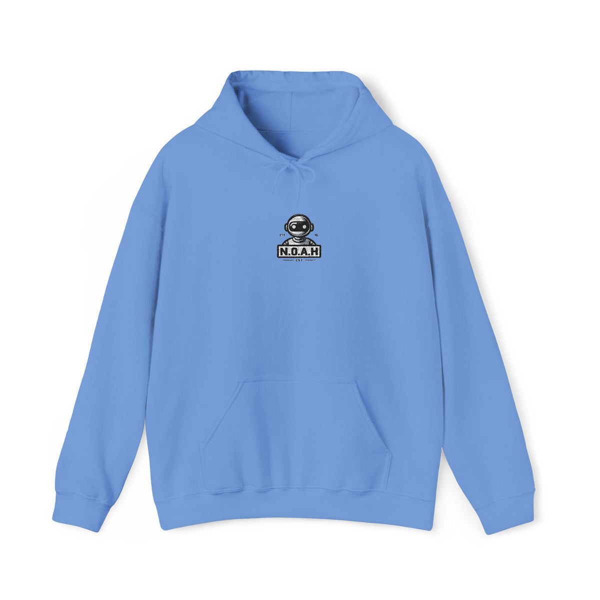 N.O.A.H™ Robot Head Hoodie — 'Space Cadet' Graphic Pullover