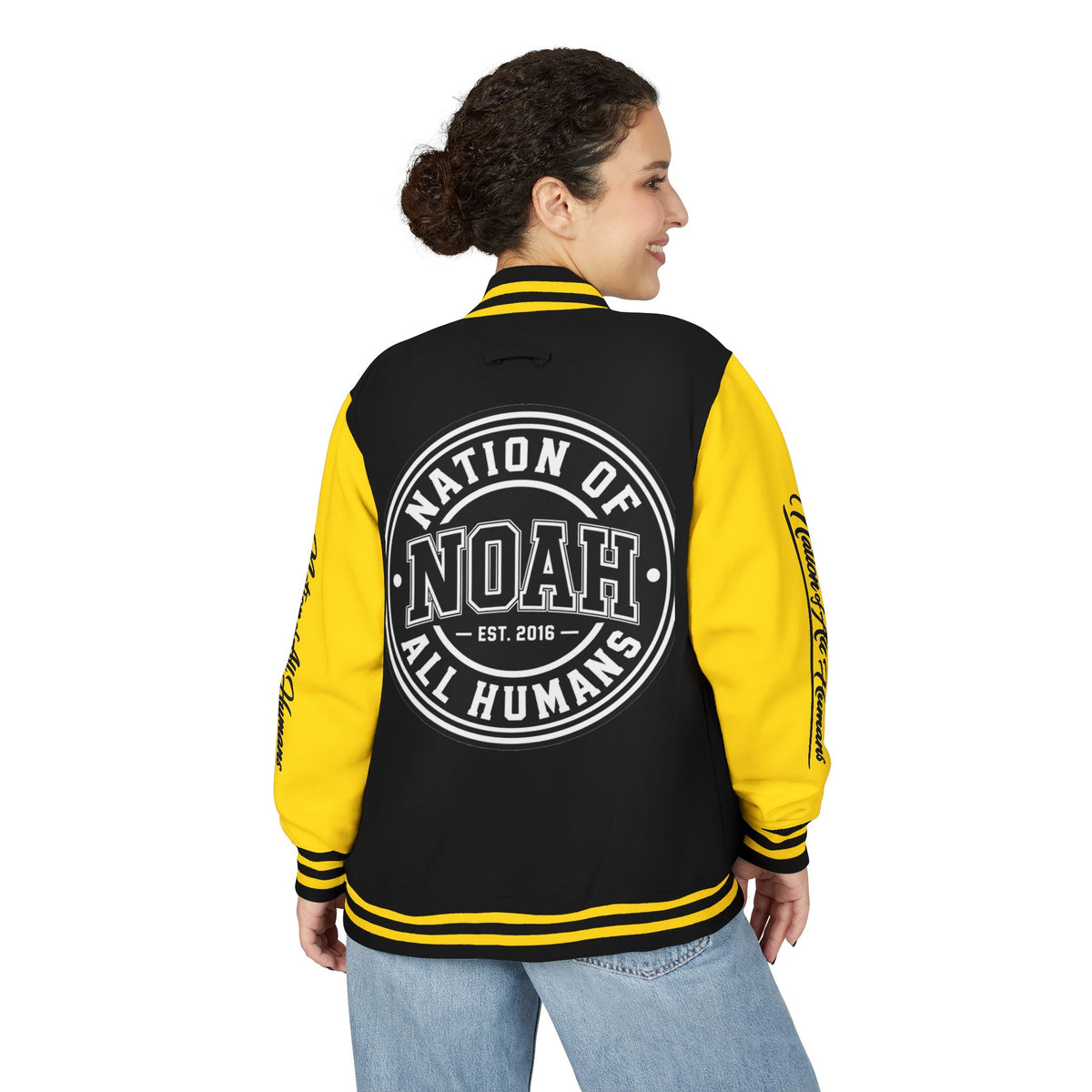 N.O.A.H™ Letterman Jacket — Nation of All Humans™ Varsity Jacket
