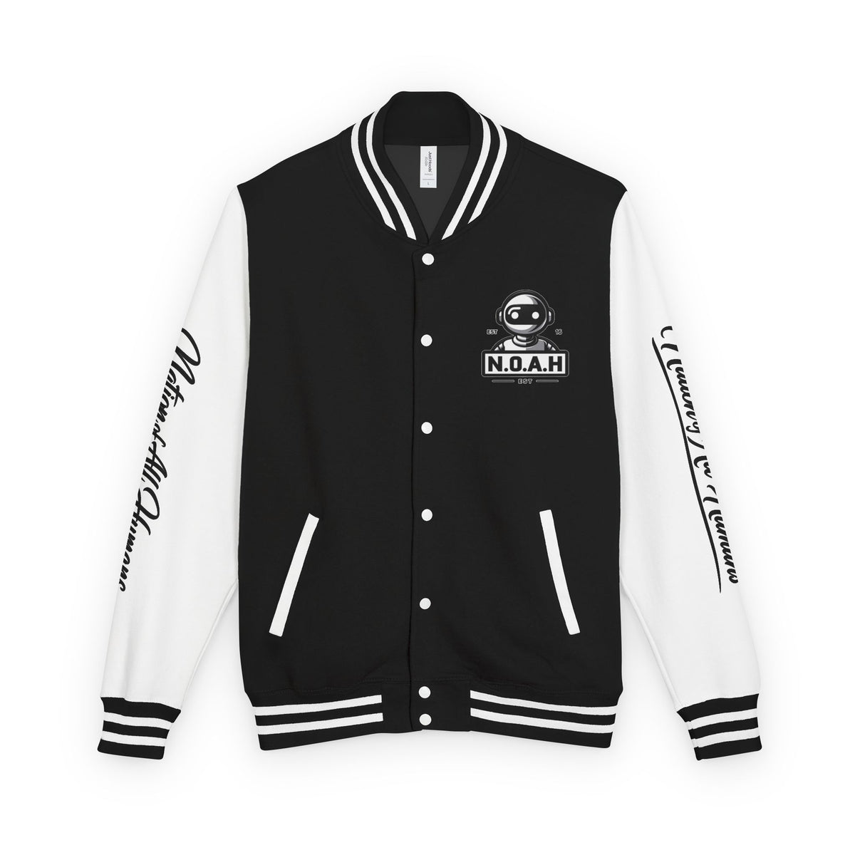 N.O.A.H™ Letterman Jacket — Nation of All Humans™ Varsity Jacket