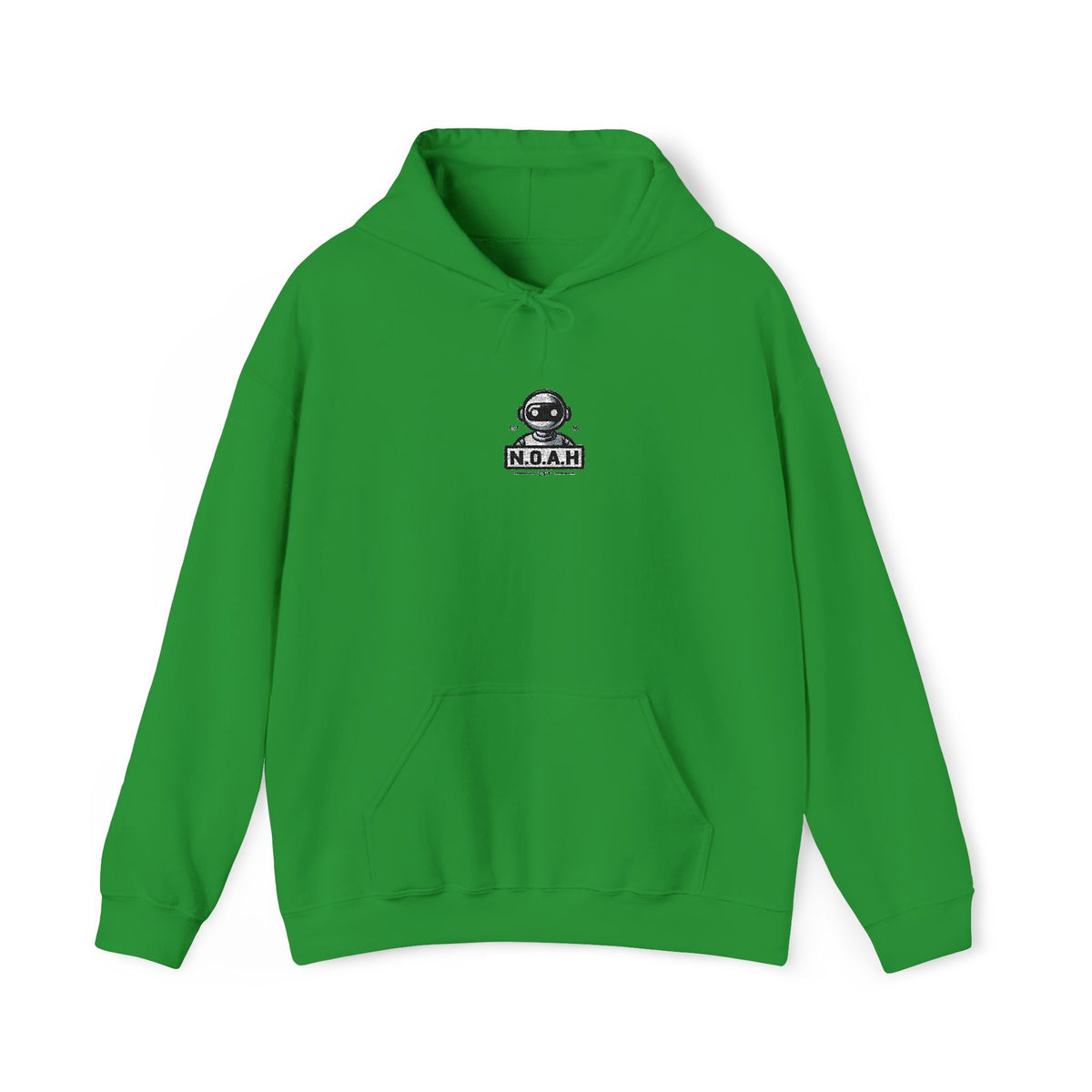 N.O.A.H™ Robot Head Hoodie — 'Space Cadet' Graphic Pullover