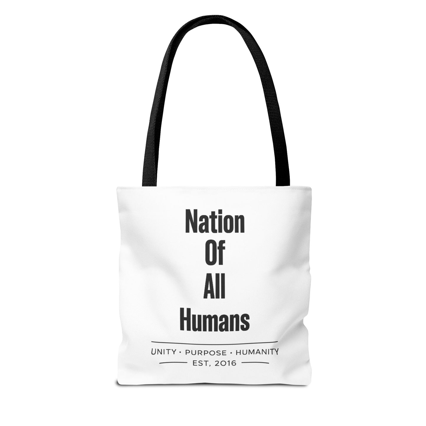 N.O.A.H™ Tote Bag — Nation of All Humans™ Graphic Tote (Unity • Purpose • Humanity)
