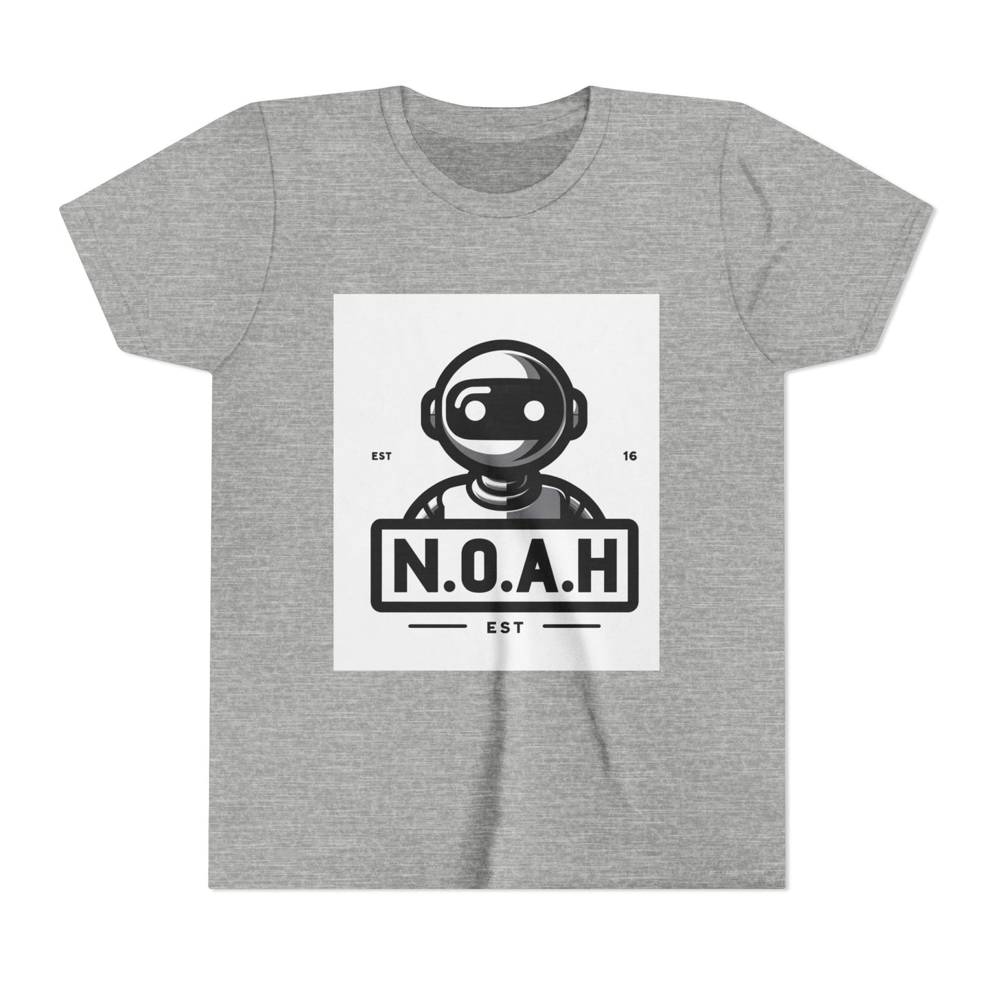 Kids Robot Head-N.O.A.H™ Graphic Youth Short Sleeve Shirt