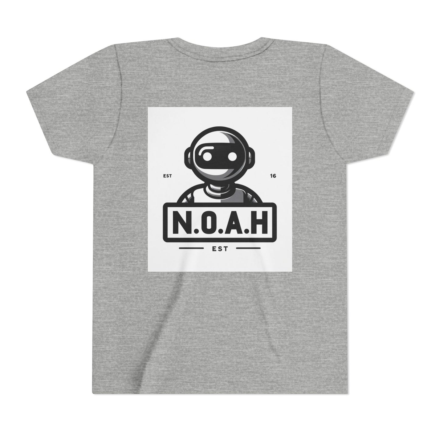 Kids Robot Head-N.O.A.H™ Graphic Youth Short Sleeve Shirt