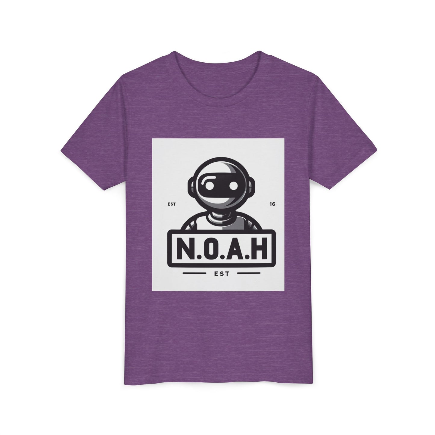 Kids Robot Head-N.O.A.H™ Graphic Youth Short Sleeve Shirt
