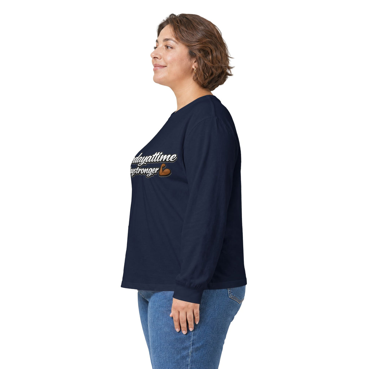 N.O.A.H™ Believer's Robot Long Sleeve Tee — #Onedayatatime Inspirational Shirt