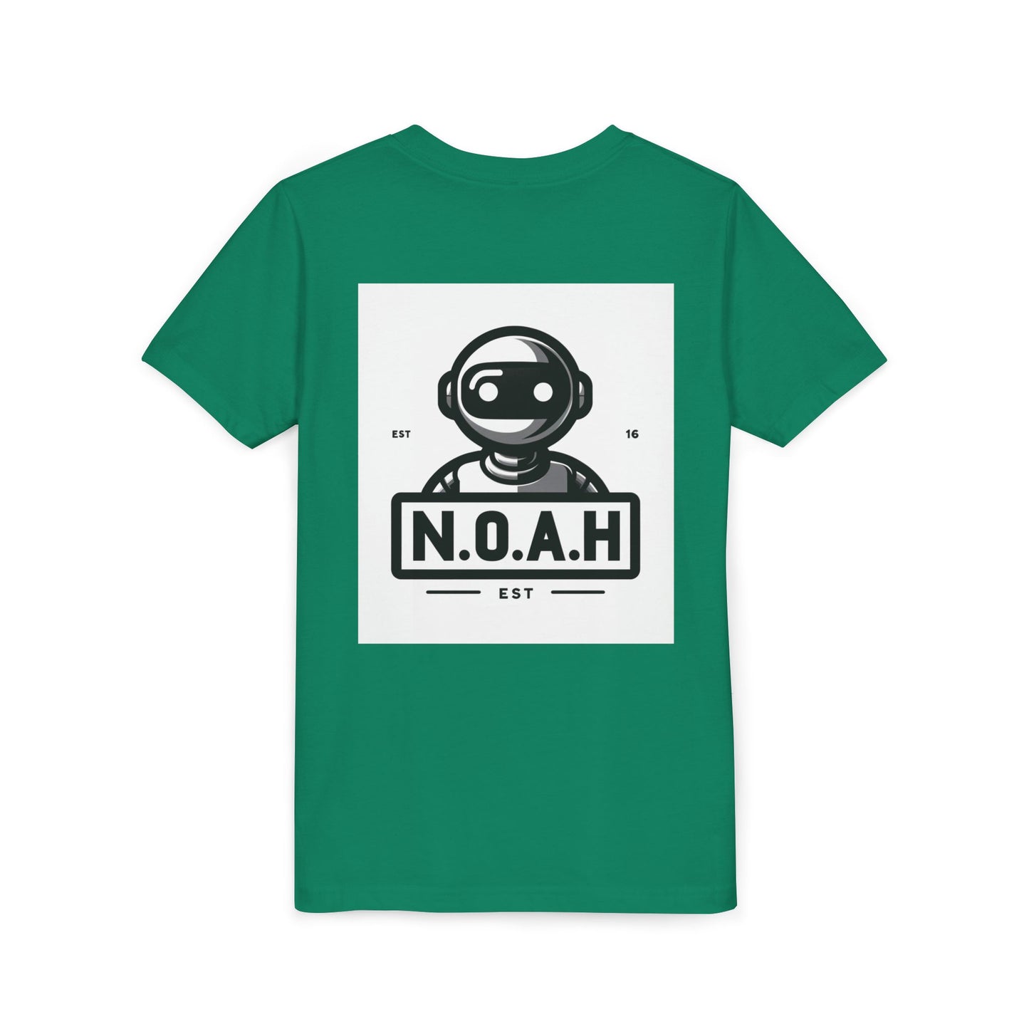 Kids Robot Head-N.O.A.H™ Graphic Youth Short Sleeve Shirt