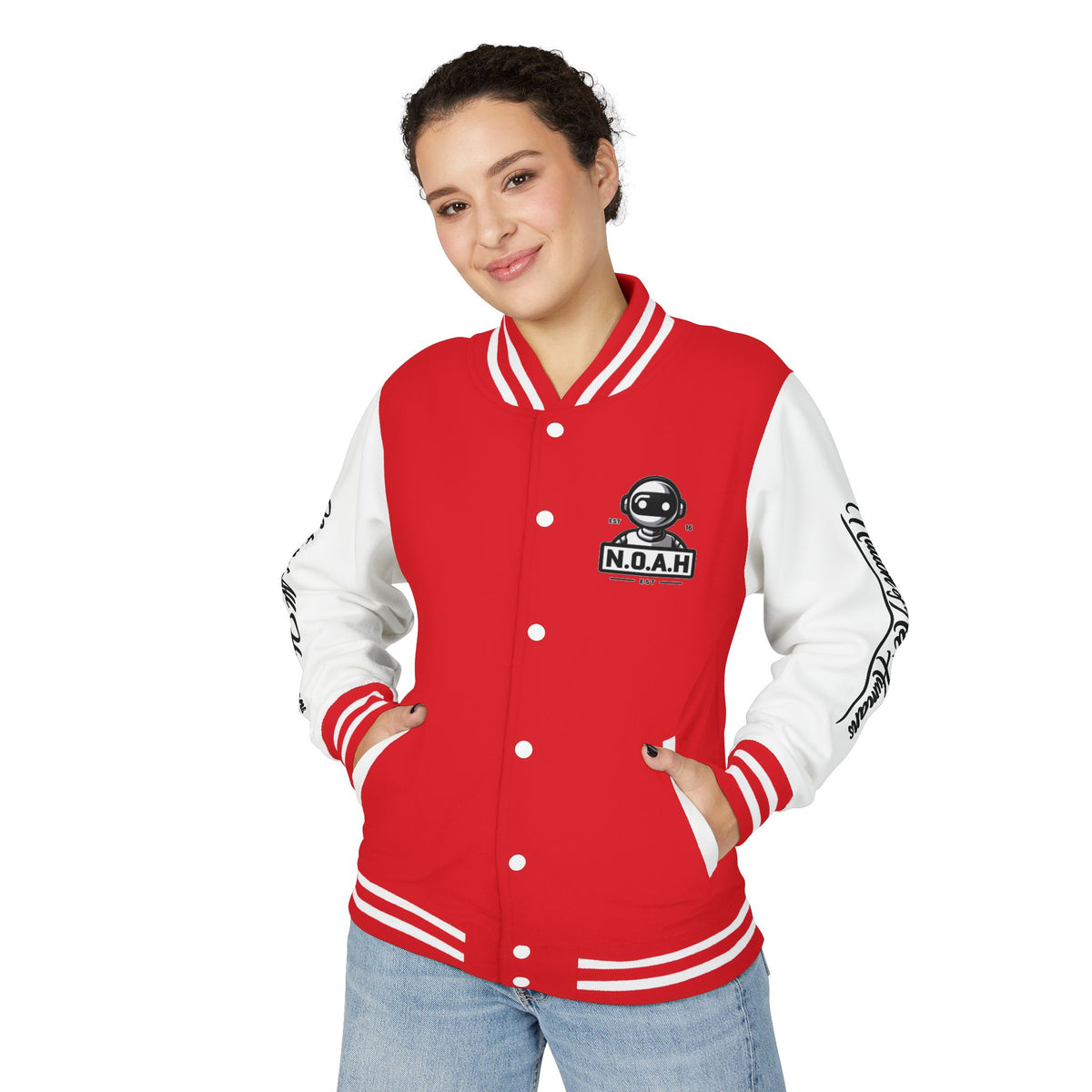 N.O.A.H™ Letterman Jacket — Nation of All Humans™ Varsity Jacket