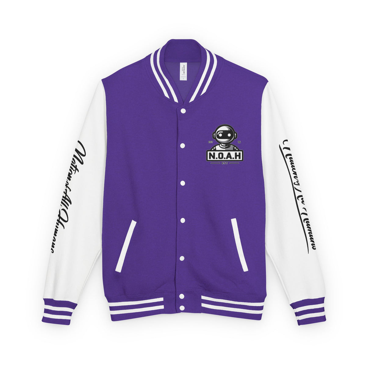 N.O.A.H™ Letterman Jacket — Nation of All Humans™ Varsity Jacket