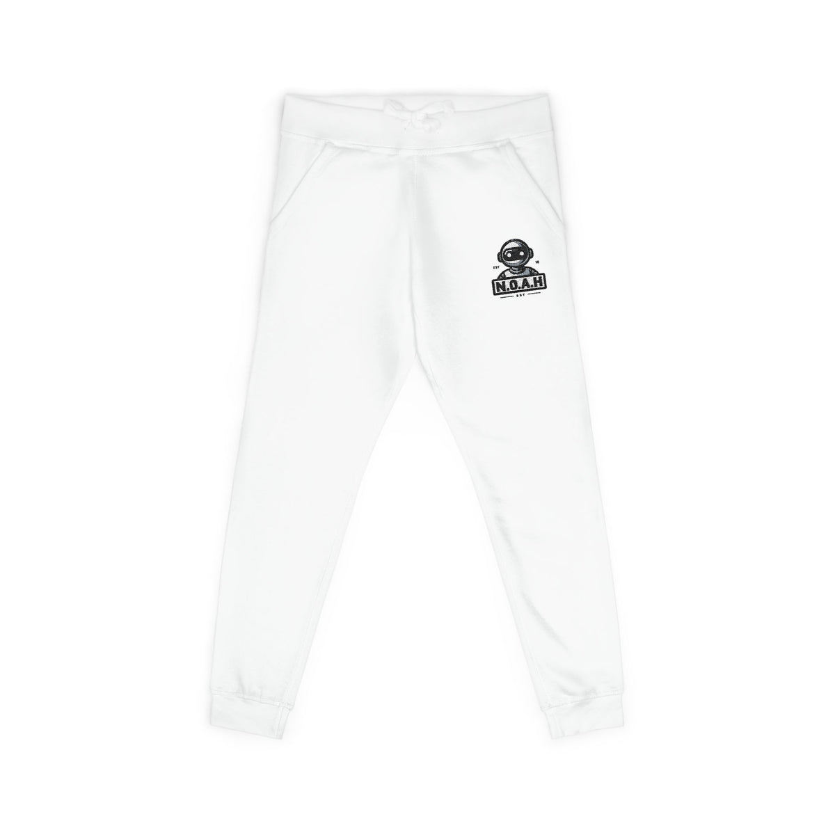 N.O.A.H™ Robot head Embroidery Fleece Sweatpants