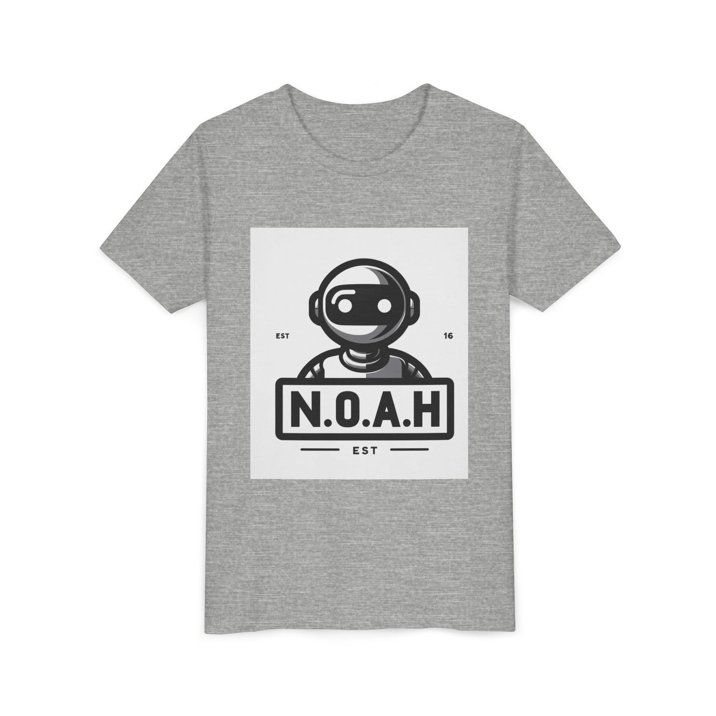 Kids Robot Head-N.O.A.H™ Graphic Youth Short Sleeve Shirt